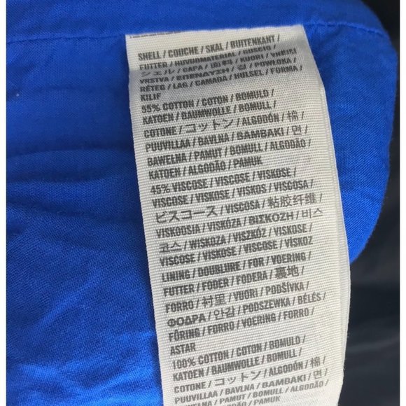 Abercrombie and Fitch Small Blue Pink Floral Aurora Disneybound Skirt - Picture 6 of 6